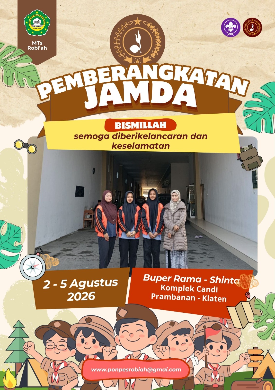 Pemberangkatan Jambore Daerah 2026